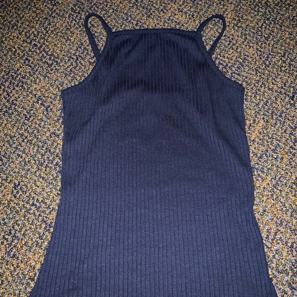 Navy blue tank top